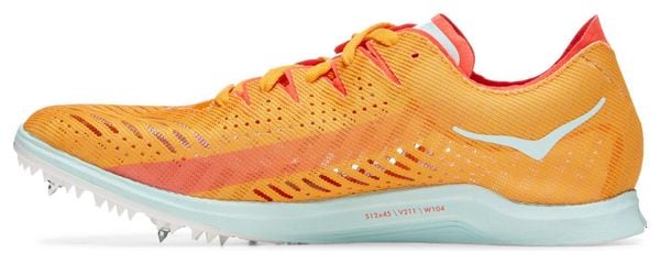 Chaussures d'Athlétisme Hoka Cielo X LD Orange/Rouge Unisexe