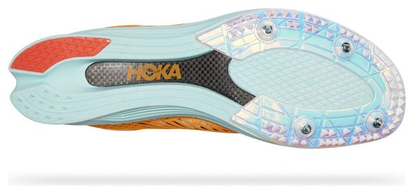 Chaussures d'Athlétisme Hoka Cielo X LD Orange/Rouge Unisexe