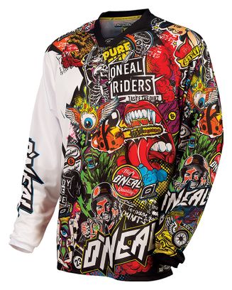 O'Neal MAYHEM LITE CRANK jersey zwart/multicolor