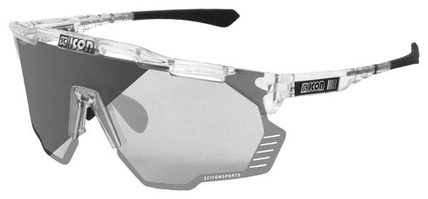 Scicon Sports Aeroshade Kunken Lunettes De Soleil De Performance Sportive (Scnpp Silver Fotocromic/Briller)