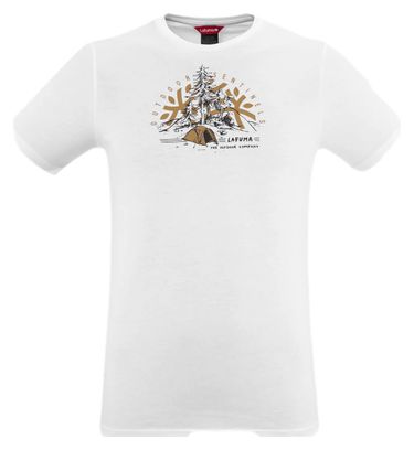 Kurzarm T-Shirt Lafuma Sentinel Tee Weiß