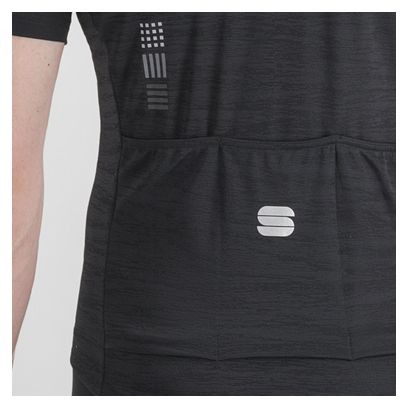 Maillot de manga corta Sportful Giara Negro
