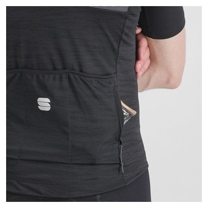 Maillot de manga corta Sportful Giara Negro