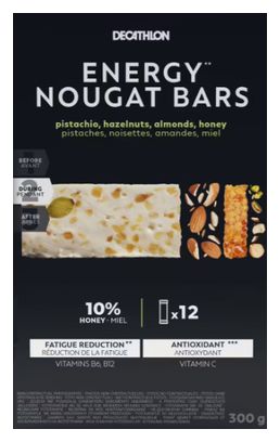 12 Barrette Energetiche Aptonia Nougats 25g