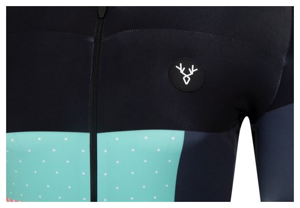 Maglia a maniche corte LeBram Portet nera Tailored Fit