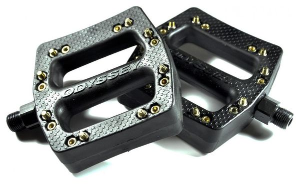 Pédales Odyssey Svelte Comp Vintage – Plateforme Alu/steel, Axe 9/16, Pour Pièces (non Fonctionnelles)