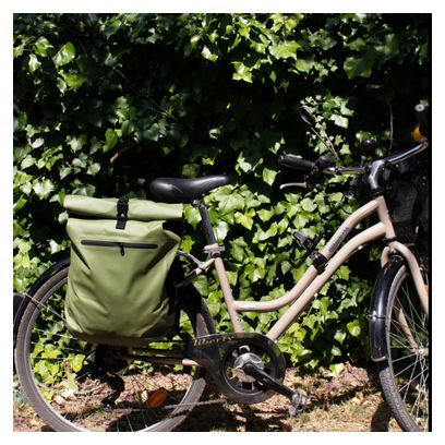 Sac à dos / Sacoche de vélo 3 en 1 Ali Vert