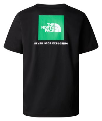 T-Shirt The North Face Redbox Noir/Vert