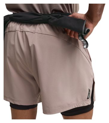 Puma x Hyrox PwrMode 2-in-1 Shorts, Brown, Men's