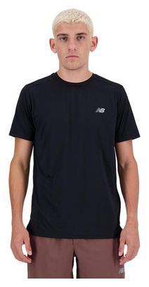 Maglia a maniche corte New Balance Sport Essentials Uomo Nero