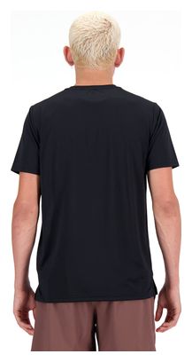 Maglia a maniche corte New Balance Sport Essentials Uomo Nero