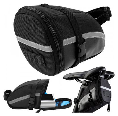 Sacoche de vélo Sacoche arrière 1 2 litre Noir