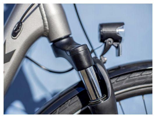 Vélo de Ville Électrique Trek Verve+ 2 Lowstep Bosch 400wh Shimano Altus 9V Matte Gunmetal 2023