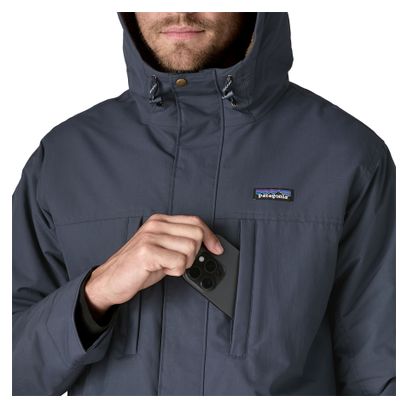 Parka Patagonia Isthmus Bleu Homme