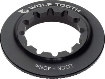 Tuerca Centerlock Wolf Toolth Interna Negra