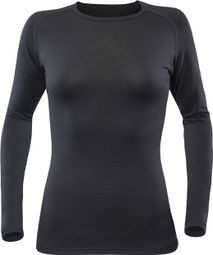 Damestrui Devold Breeze Merino 150 Zwart Lange Mouw