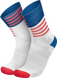 Chaussettes Incylence Ultralight Wings Royal Inferno Blanc/Bleu/Rouge