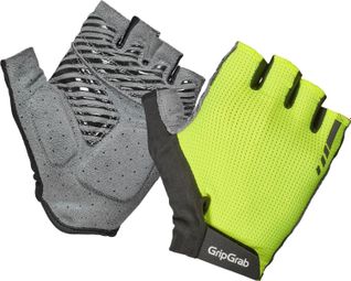 GripGrab Short Gloves Expert RC Max Gloves Yellow / Grey