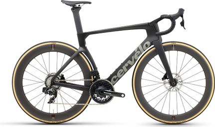 Vélo de Route Cervélo S5 Sram Force AXS 12V 700 mm Noir 