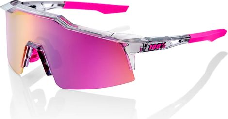 100% Speedcraft SL Zonnebril Tokyo Night Clear / Purple Multilayer Mirror