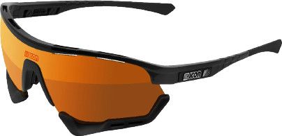 SCICON Aerotech XXL Glossy Black / Bronze Mirror Goggles