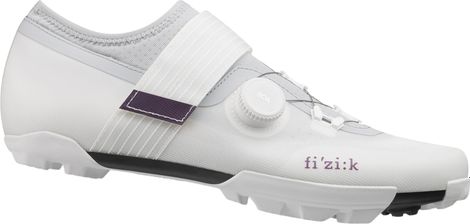 Fizik Ferox 2 Carbon Mountain Bike Shoes - White/Light Gray