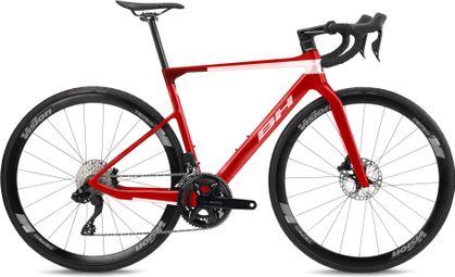 Bh ultraligera 8.0 shimano 105 di2 12v 700 mm bicicleta de carretera roja