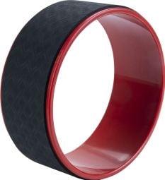 Pure2Improve Roue de yoga 30 cm Noir et rouge