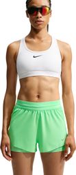 Short 2-en-1 Nike Swift Vert Femme