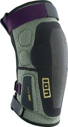 ION K-Lite Zip MTB Knee Pads Green Unisex