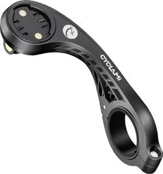 Support déporté XL bras allongé optimisé pour Garmin 1030/1040/1050 - Wahoo - Bryton + fixation éclairage ou gopro