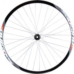 Roue route 700 av jante noir mach1 pulse. moyeu disque centerlock axe traversant 12x100