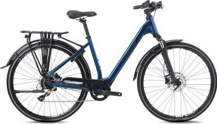 BH Core City Wave Electric Hybrid Bike Shimano Acera 8S 540 Wh 700 mm Blue 2022