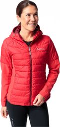 Dames Vaude Elope Hybride Jas Rood