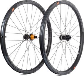 Paire de roues Progress EB:01 Nitro 27.5” | Boost 15x110/12x148 mm | 6 Trous | Sram XD