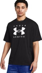 Under Armour Heavyweight Kurzarm T-Shirt Schwarz Mann