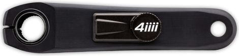 4iiii Precision 3+ Shimano 105 FC-R7100 Kurbel-basierter Leistungsmesser (Linke Kurbel) Schwarz