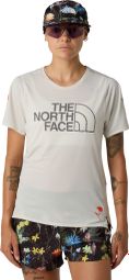 Maillot Manches Courtes Femme The North Face Summit High Trail Blanc