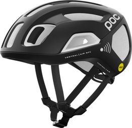 POC Ventral Air Mips NFC Helm Schwarz/Weiß Matt