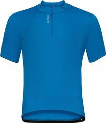 Maglia a manica corta Odlo Essential 1/2 Zip Blu