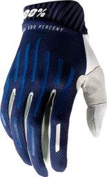Paire de Gants 100% Ridefit Bleu