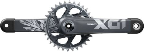 Pédalier VTT Sram Pdl Sram X01 Eagle Sprbst+ Dub Dm 32D Xsync2 Lunar Polar (Bb N.I.)