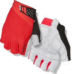 Giro Monaco II Short Gloves Red / White