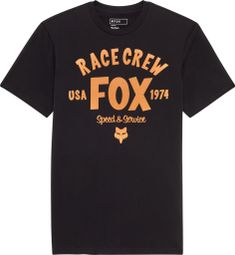 Fox Slogan Premium Korte Mouw T-shirt Zwart
