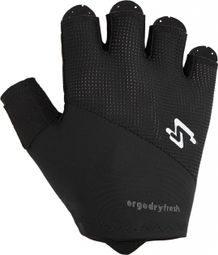 Spiuk Anatomic Kurze Handschuhe Schwarz