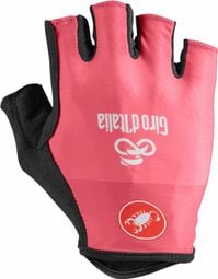 Castelli Giro Roze Korte Handschoenen