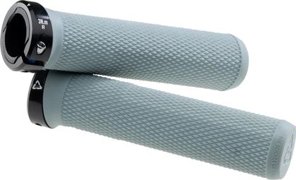 Leatt ReaFlex 6.0 Diamond Fin 29 mm Grips, Gray