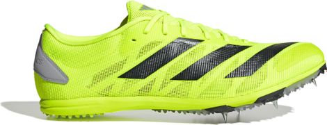 Chaussures d'Athlétisme adidas Performance Adizero XCS Jaune/Noir Unisexe