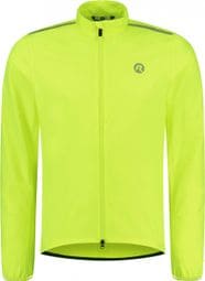 Veste Velo Pluie Vent Rogelli Distance Homme Jaune