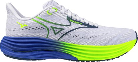 Zapatillas de running Mizuno Wave Rider 29 Blanco/Azul/Amarillo Hombre